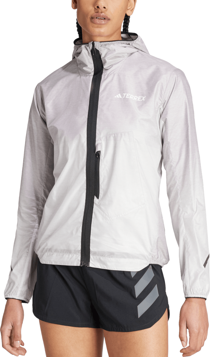 Dámská běžecká bunda s kapucí adidas Terrex Xperior Light Windweave