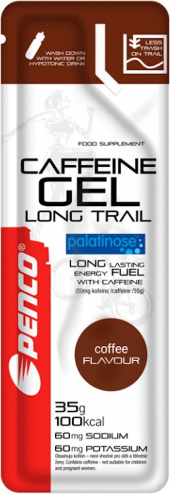 Energetický gel PENCO CAFFEINE GEL LONG TRAIL 35G Káva