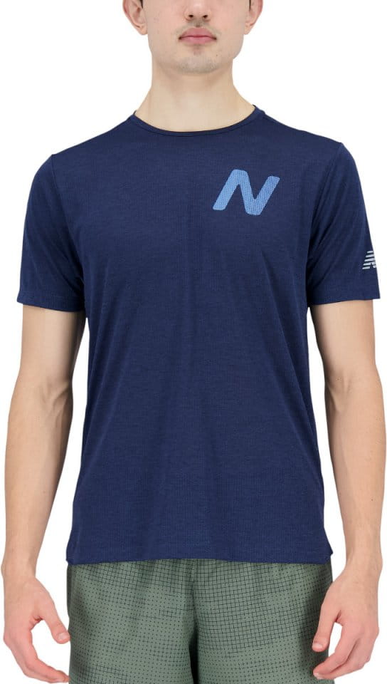 Pánské běžecké tričko s krátkým rukávem New Balance Impact Run