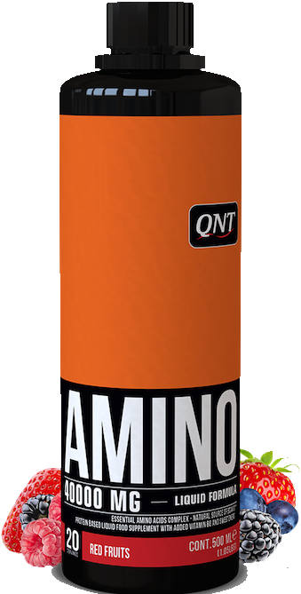 Aminokyseliny v tekuté formě QNT Amino Acid Liquid 4000 lesní ovoce 1 l