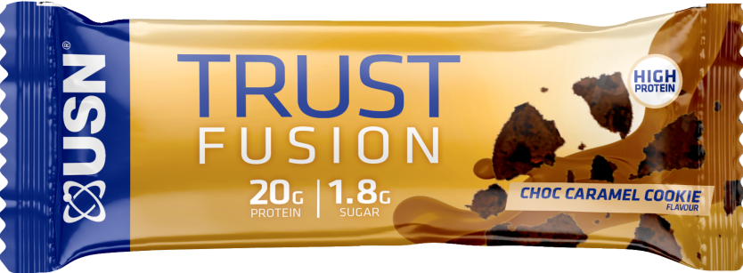 Proteinová sušenka USN Trust Fusion 55 g čokoláda s karamelem