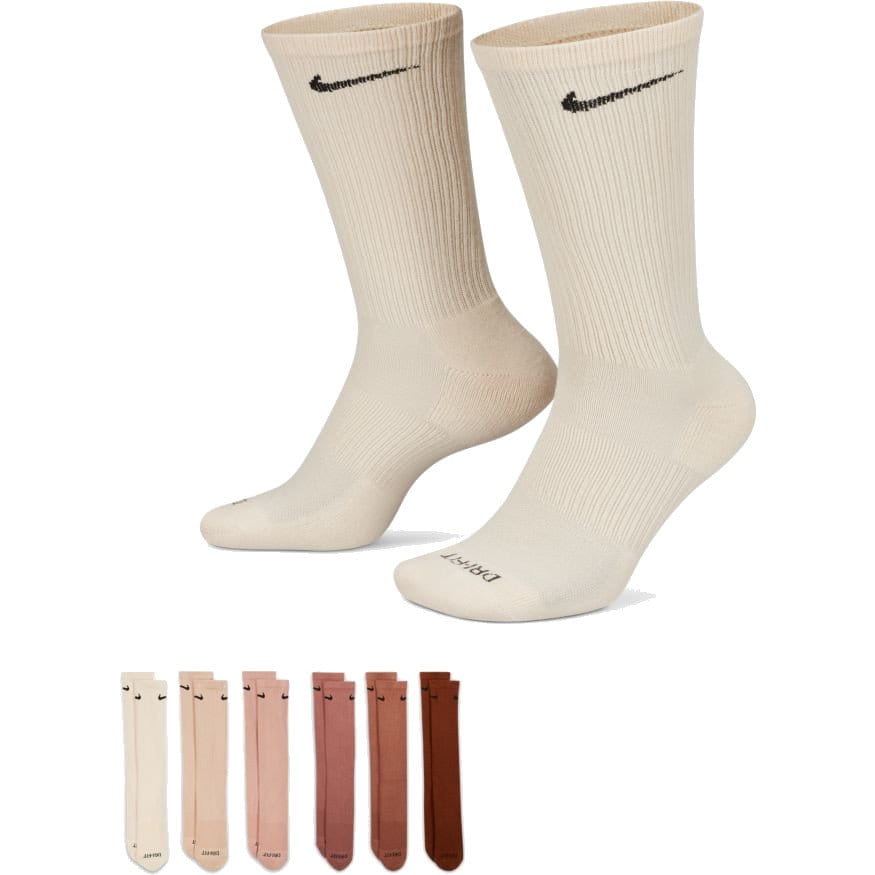 Středně vysoké tréninkové ponožky (6 párů) Nike Everyday Plus Cushioned Crew