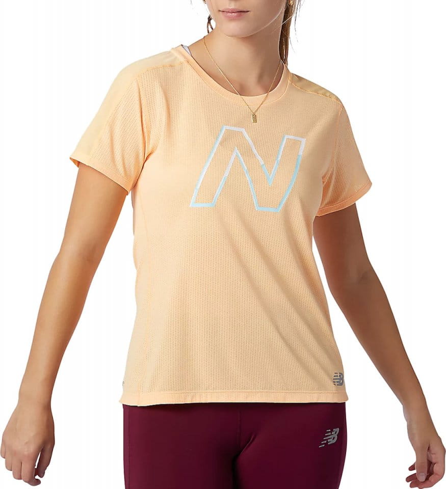 Dámské běžecké tričko s krátkým rukávem New Balance Impact Run